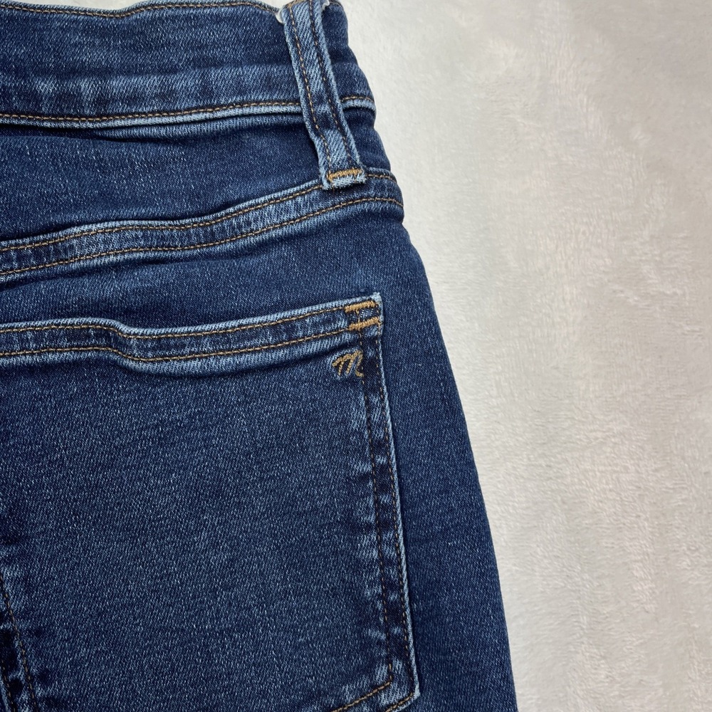 Madewell Mid-Rise Kick Out Jeans Womens Petite 25 Denim Casual - Picture 13 of 13